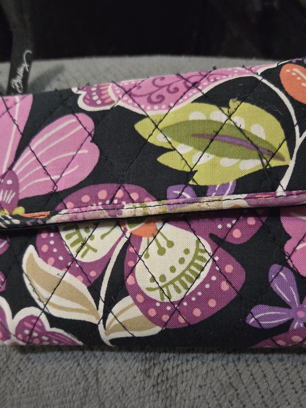 Vera Bradley Pink Floral Quilted Wallet